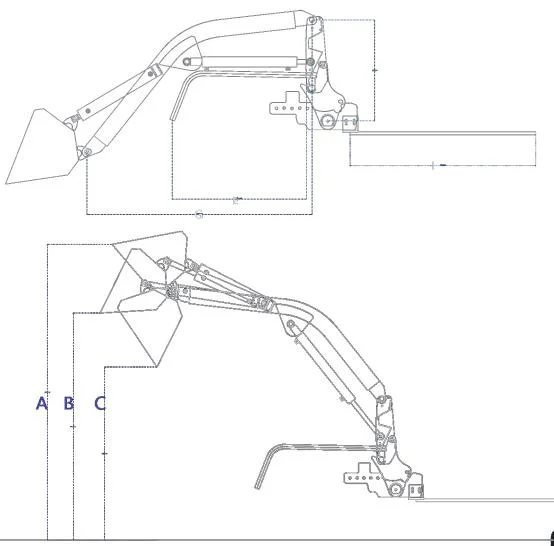 Front Loader for Compact Tractor