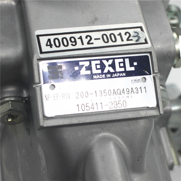 65.11101-7420A 400912-00069 dB58 Engine Fuel Injection Pump High Pressure Oil Pump for Doosan Dx225 Excavator